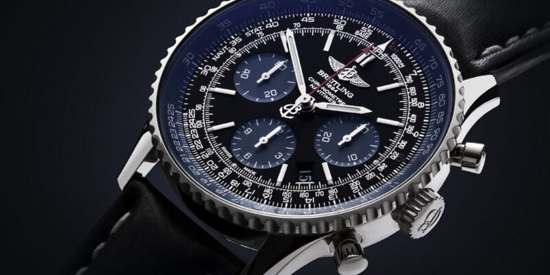 Luxury watch - Breitling Navitimer Limited Edition. Front